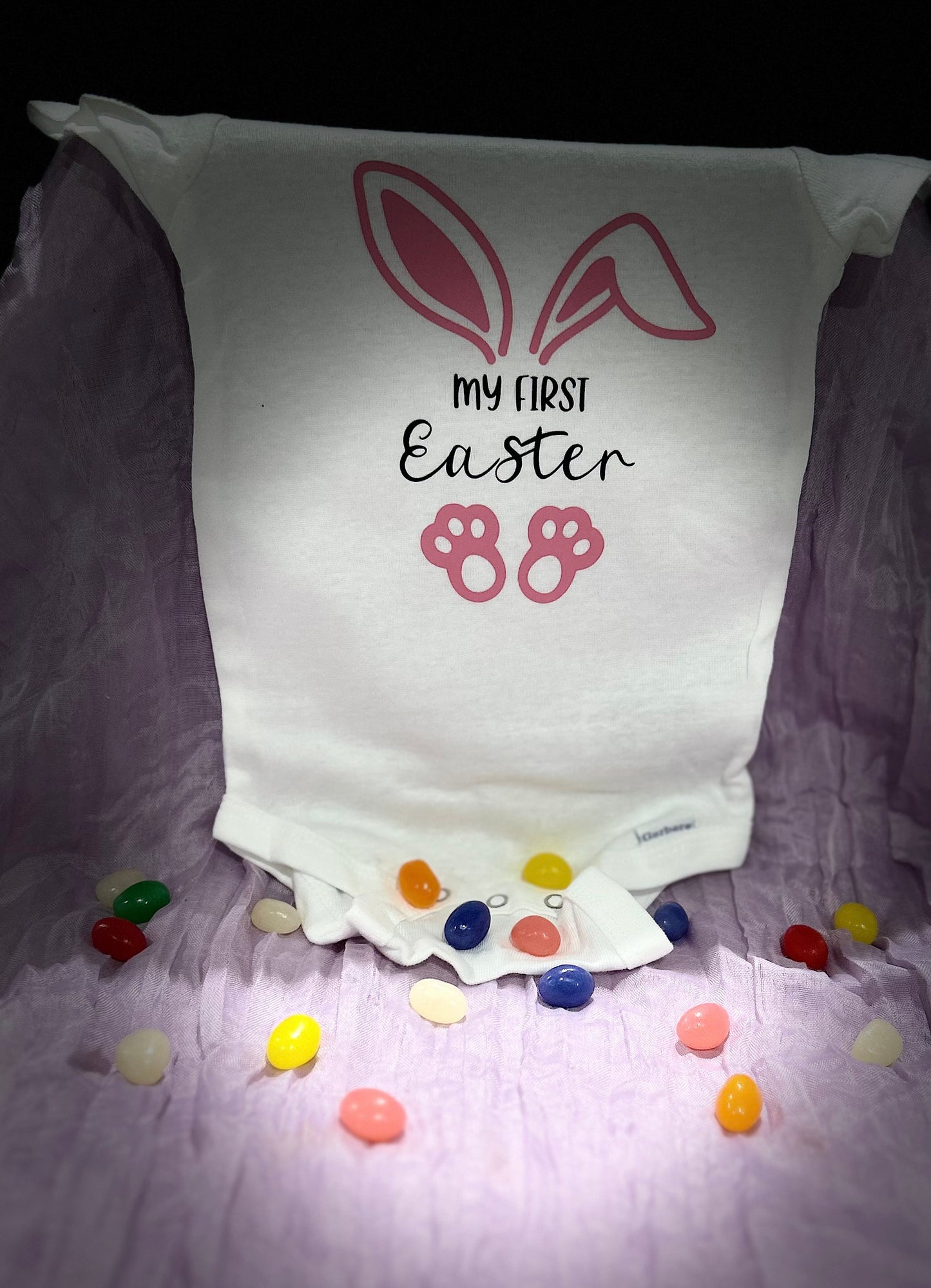 My First Easter Baby Onesie with Bunny Ears π°πΈ
