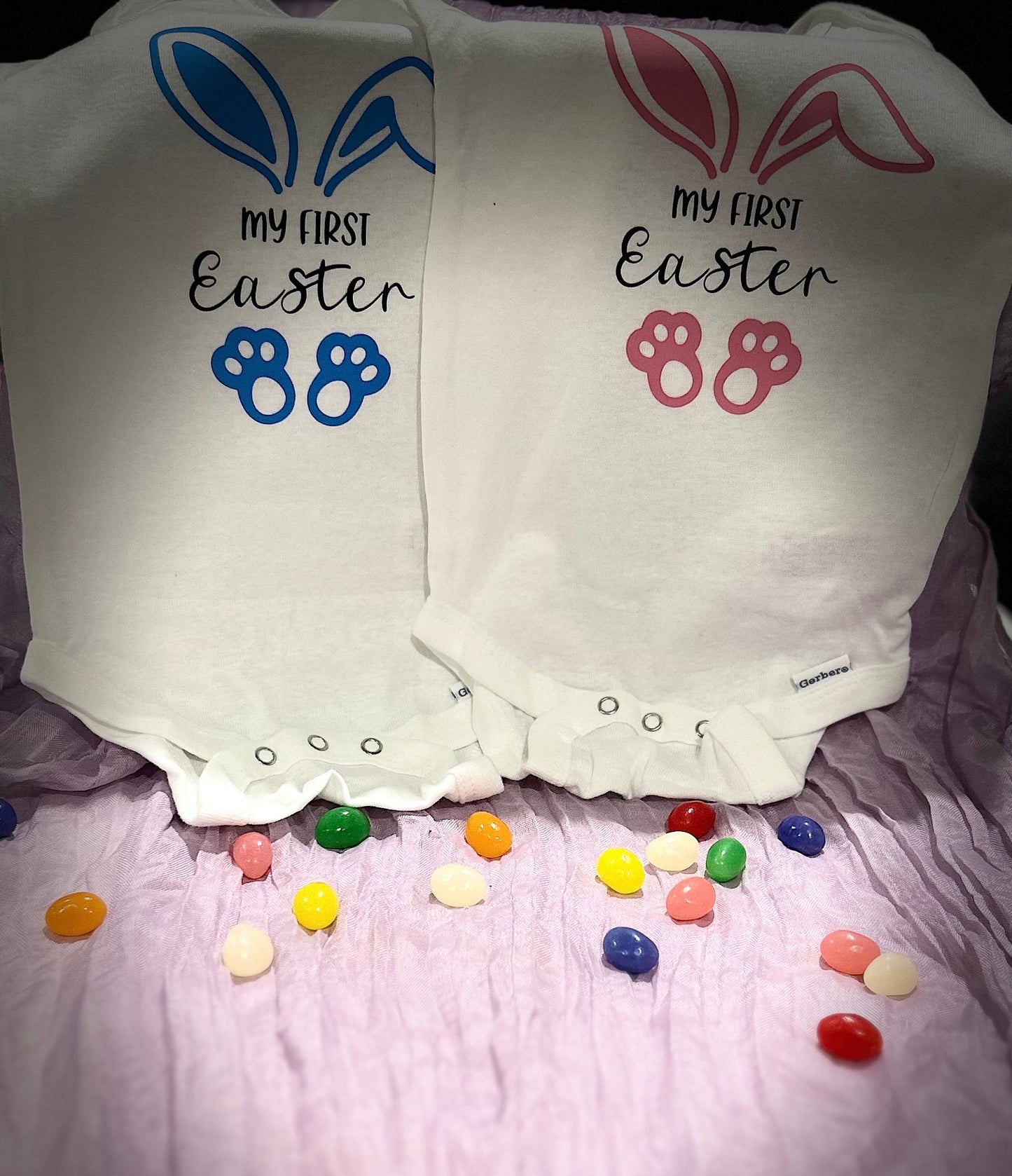 My First Easter Baby Onesie with Bunny Ears π°πΈ