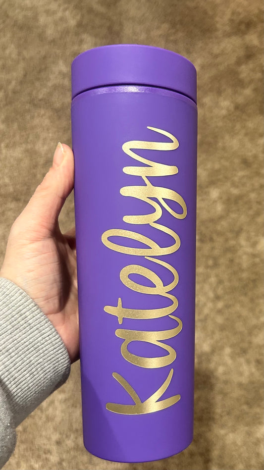 Personalized 16oz Skinny Tumbler – Custom Name Gift