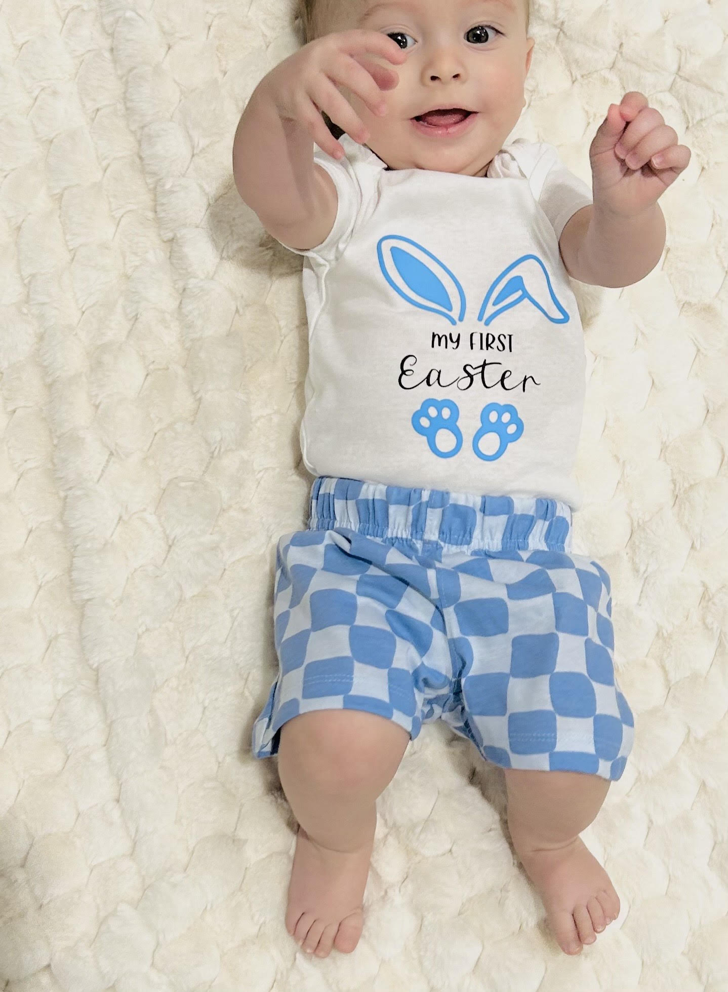 My First Easter Baby Onesie with Bunny Ears π°πΈ