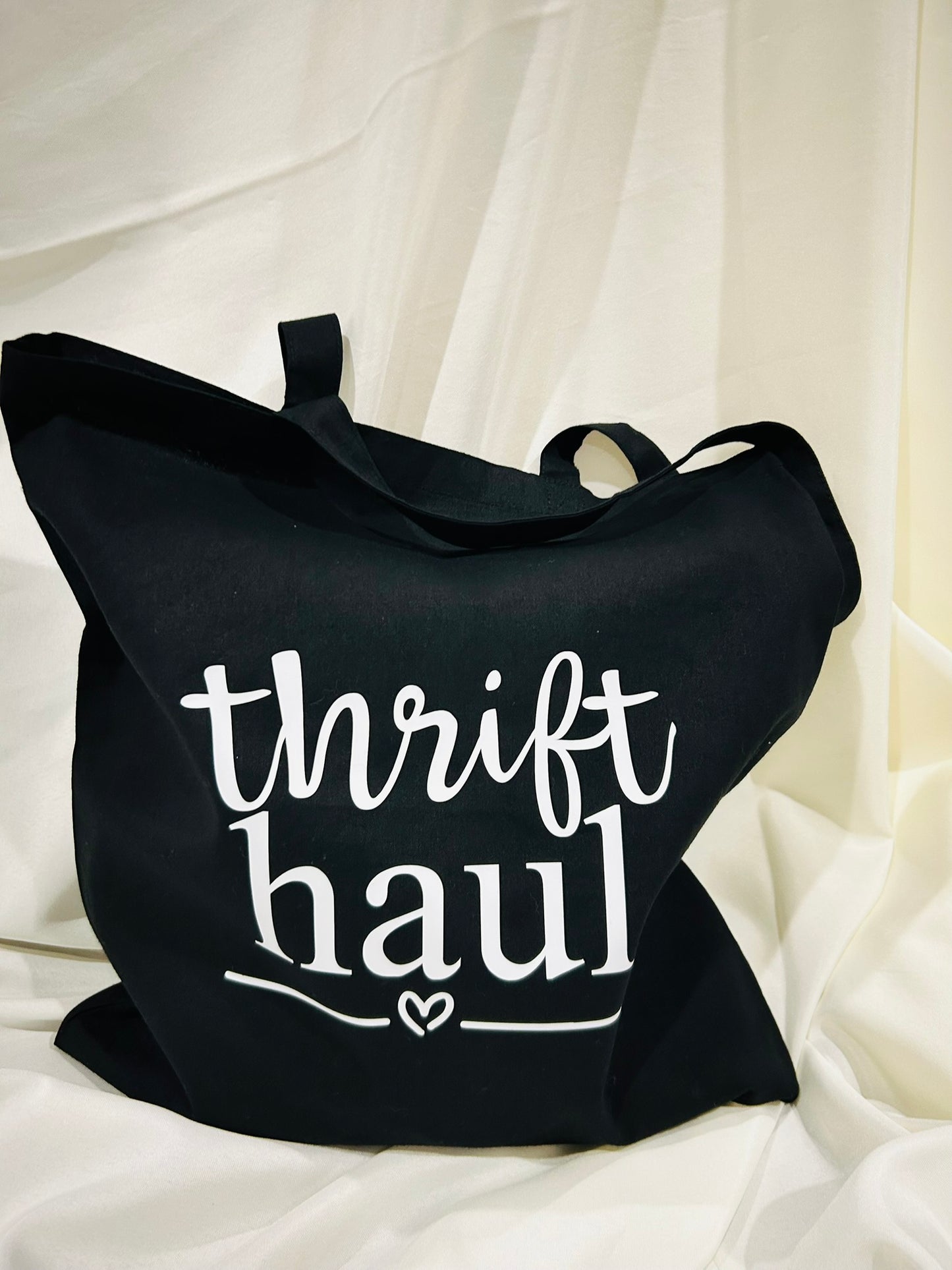 Thrift Haul – 15x16 Cotton Tote Bag